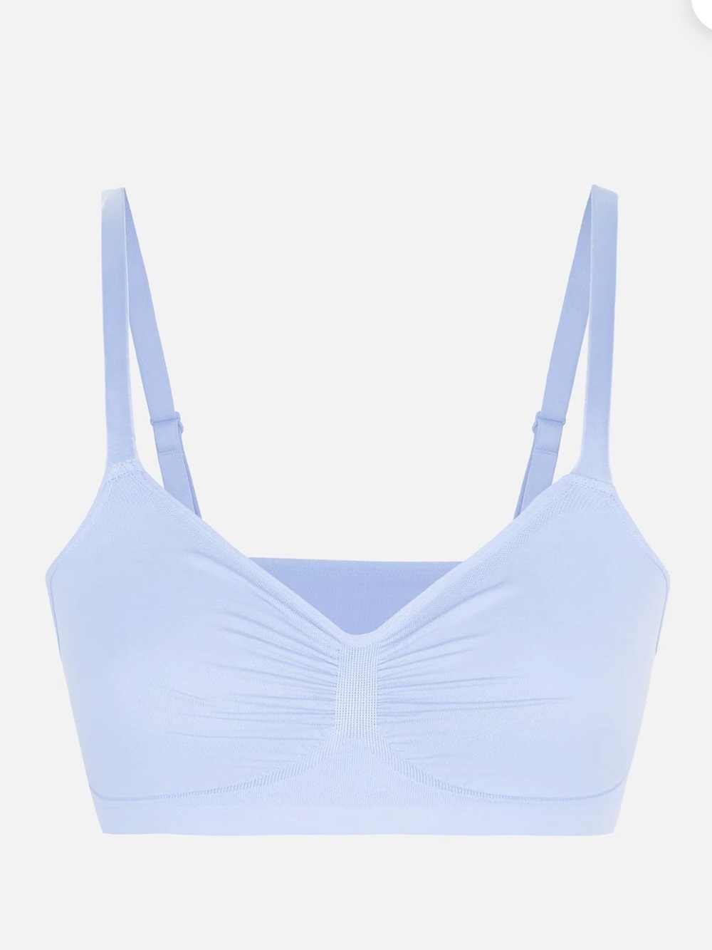 EVERYDAY WIRELESS BRA UNLINED SOFT BRA  blue